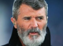 Roy Keane during his role as a TV pundit